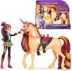Unicorn Academy UCA Small Doll & Unicorn Valentina & Cin