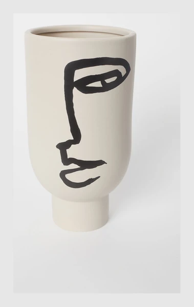 Grand vase avec motif