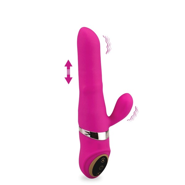 Sextoy rabbit pulsateur vibreur Amanda
