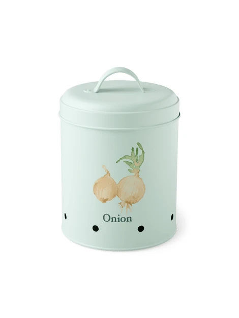 Pot à oignons avec couvercle