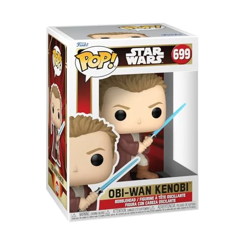 Funko Pop! Star Wars: Star Wars Episode 1 The Phantom Menace Anniversary - Obi-Wan Kenobi - (Young) - Figurine en Vinyle à Collectionner - Idée de Cadeau - Produits Officiels - Movies Fans
