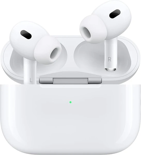 Apple AirPods Pro 2 Écouteurs sans Fil, Casques et écouteurs Bluetooth, Réduction Active du Bruit, Appareil auditif, Mode Transparence, Audio Spatial personnalisé, Son Haute-fidélité, Recharge USB-C