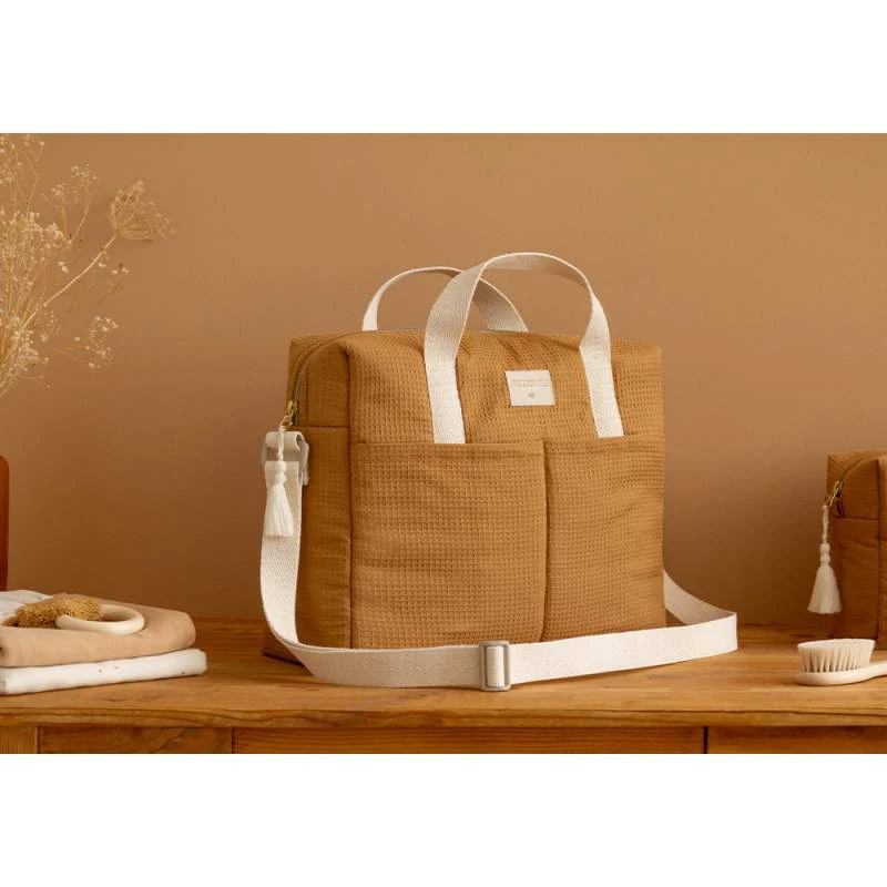 Sac à langer imperméable Gala Nobodinoz - Caramel