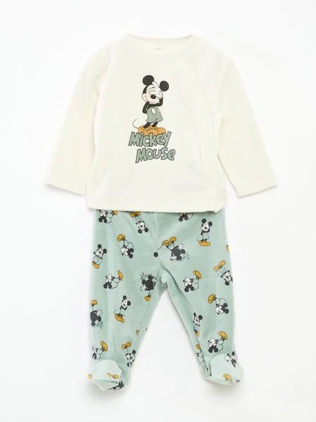 Ensemble pyjama en velours 'Disney' haut + pantalon - 2 pièces