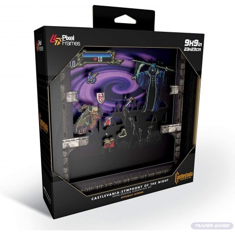 Achat PIXEL FRAMES CASTLEVANIA SYMPHONY OF THE NIGHT TAILLE M NEW - Goodies Goodies 121096 - Trader Games - Shop & Play Retrogam