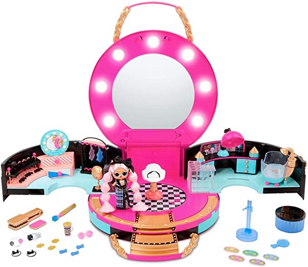 LOL Surprise coffret Salon de Coiffure avec une Mini Poupée Mannequin Exclusive - 50 Surprises avec des Accessoires - A partir de 6 Ans et Plus : Amazon.fr: Jeux et Jouets