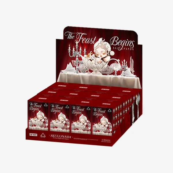 SKULLPANDA The Feast Begins Series Figures-POP MART(France)