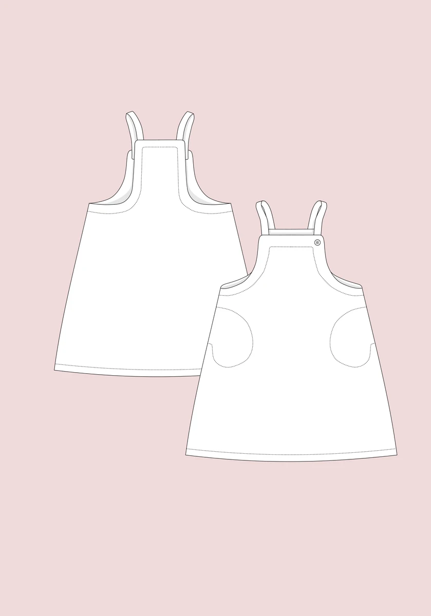 Robe salopette Twiggy