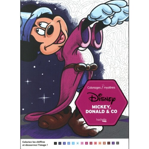 Mickey - Coloriages mystères Disney