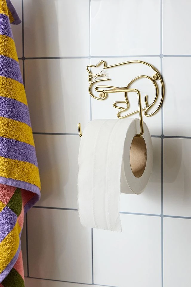 Porte-Rouleau Chat Endormi