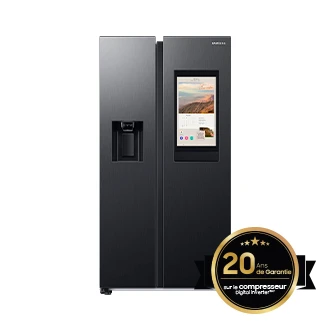 Réfrigérateur américain, 614L - E - RS6HDG883EB1