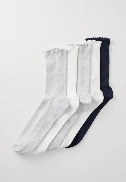 5 PACK - Chaussettes - blue/offwhite/grey