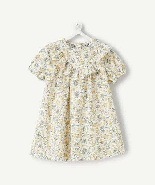 Robe avec bloomer bébé fille imprimé floral