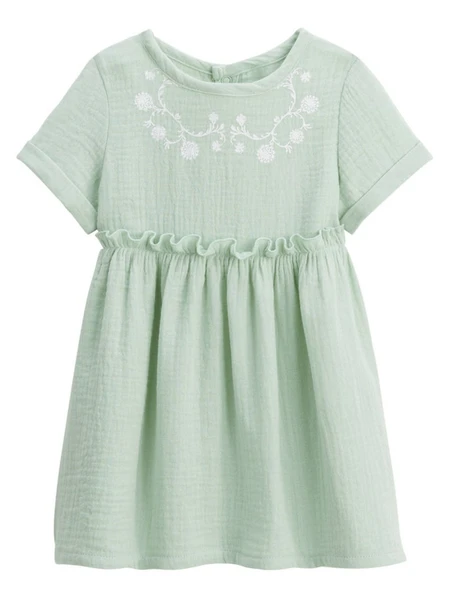 Robe enfant en gaze de coton Arya