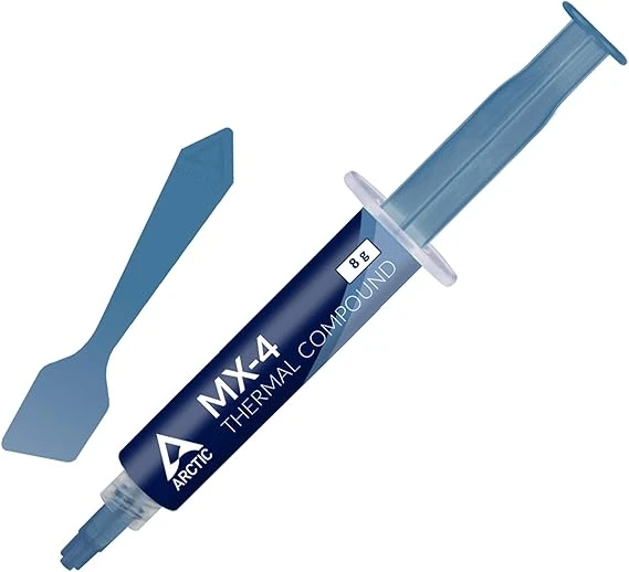 ARCTIC MX-4 (8 g, Spatule incl) - Pâte thermique de haute performance pour tous les processeurs (CPU, GPU - PC, PS4, XBOX), conductivité thermique très élevée, longue durée de vie, application sûre