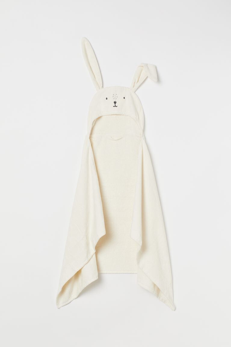 Serviette de bain à capuche