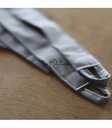 Liens d'attache pour coussin de maternité - Gris Ardoise