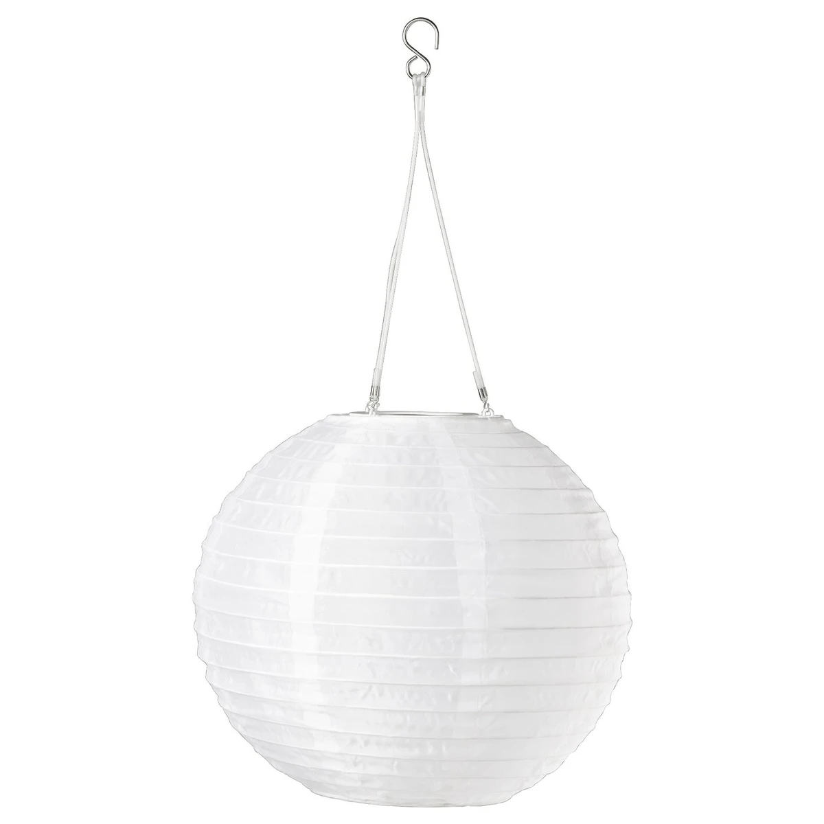 SOLVINDEN Suspension à énergie solaire à LED - extérieur/globe blanc 30 cm