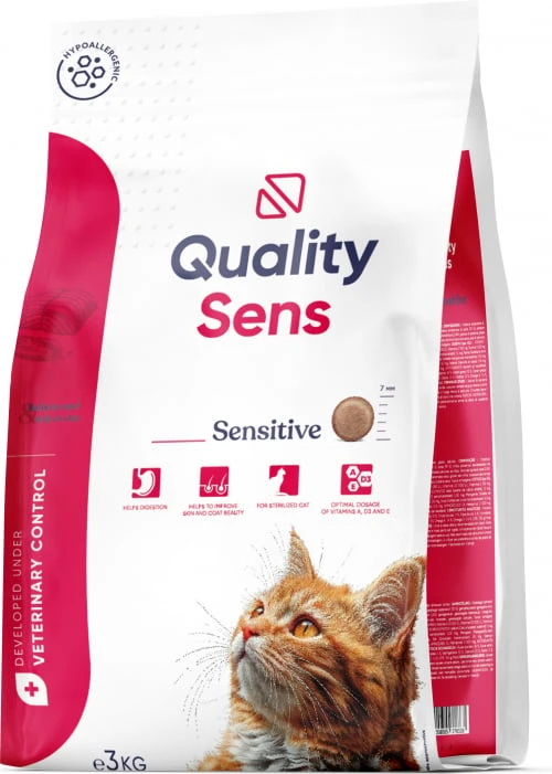QUALITY SENS Adult Sensitive pour chat adulte