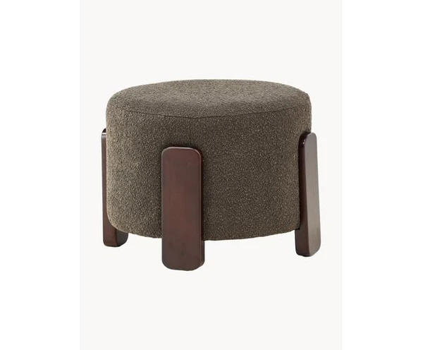 Pouf en bouclette Coffey