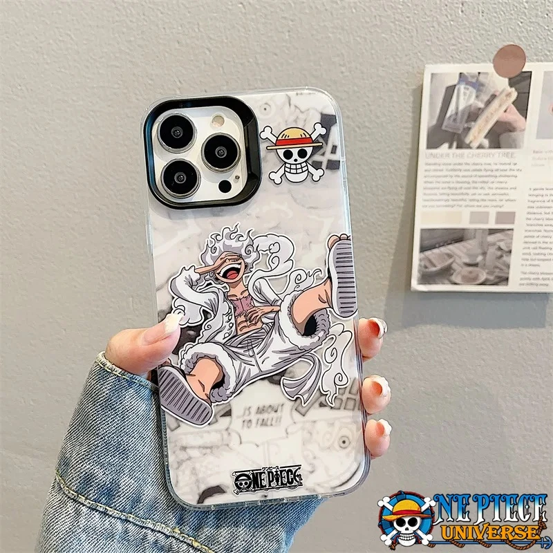 Luffy Gear 5 iPhone Cases Silicone For 11-15 Promax New 2024 | One Piece Universe Store