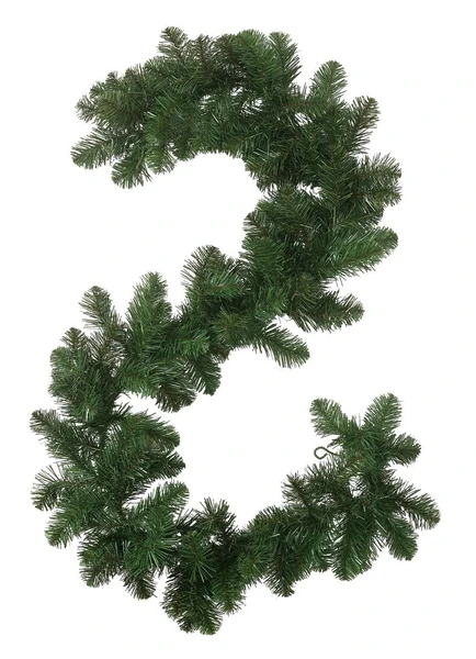 Guirlande de Noël verte