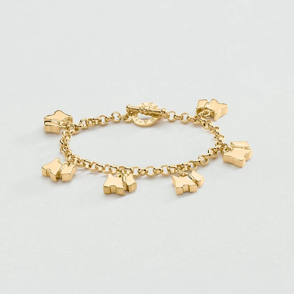 Bracelet souple PONT DES ARTS - Doré