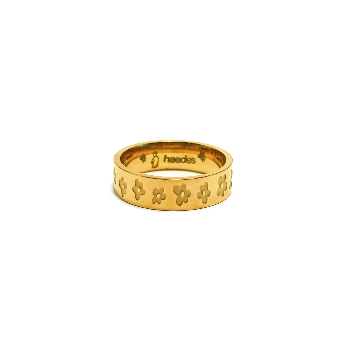 Flowerboy ring gold