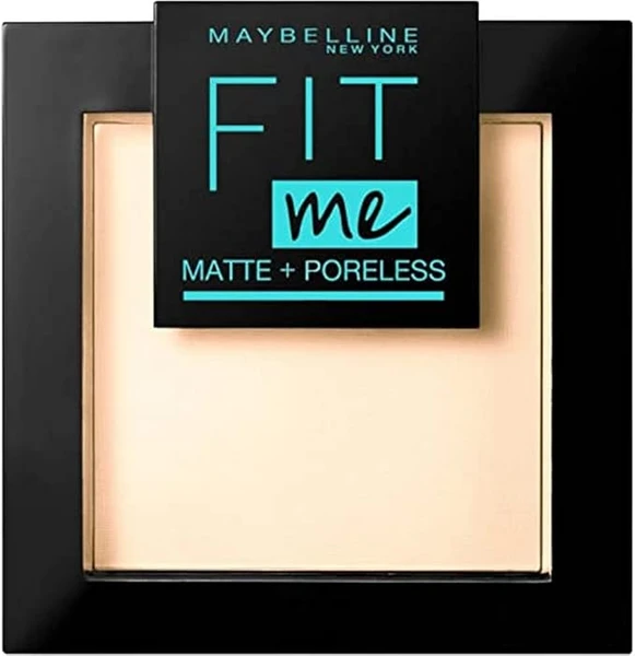 Maybelline New York Poudres Matting Raffinant et Durable Fit Me Mat + Poreless N° 105 Natural