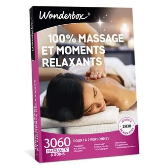 Coffret Wonderbox massage