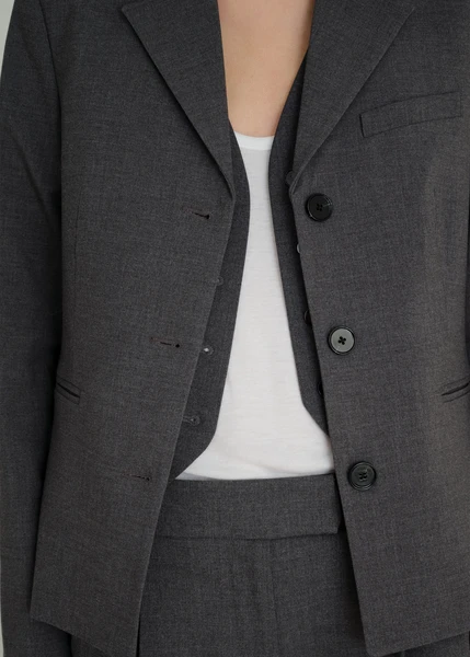 Pantalon de tailleur droit