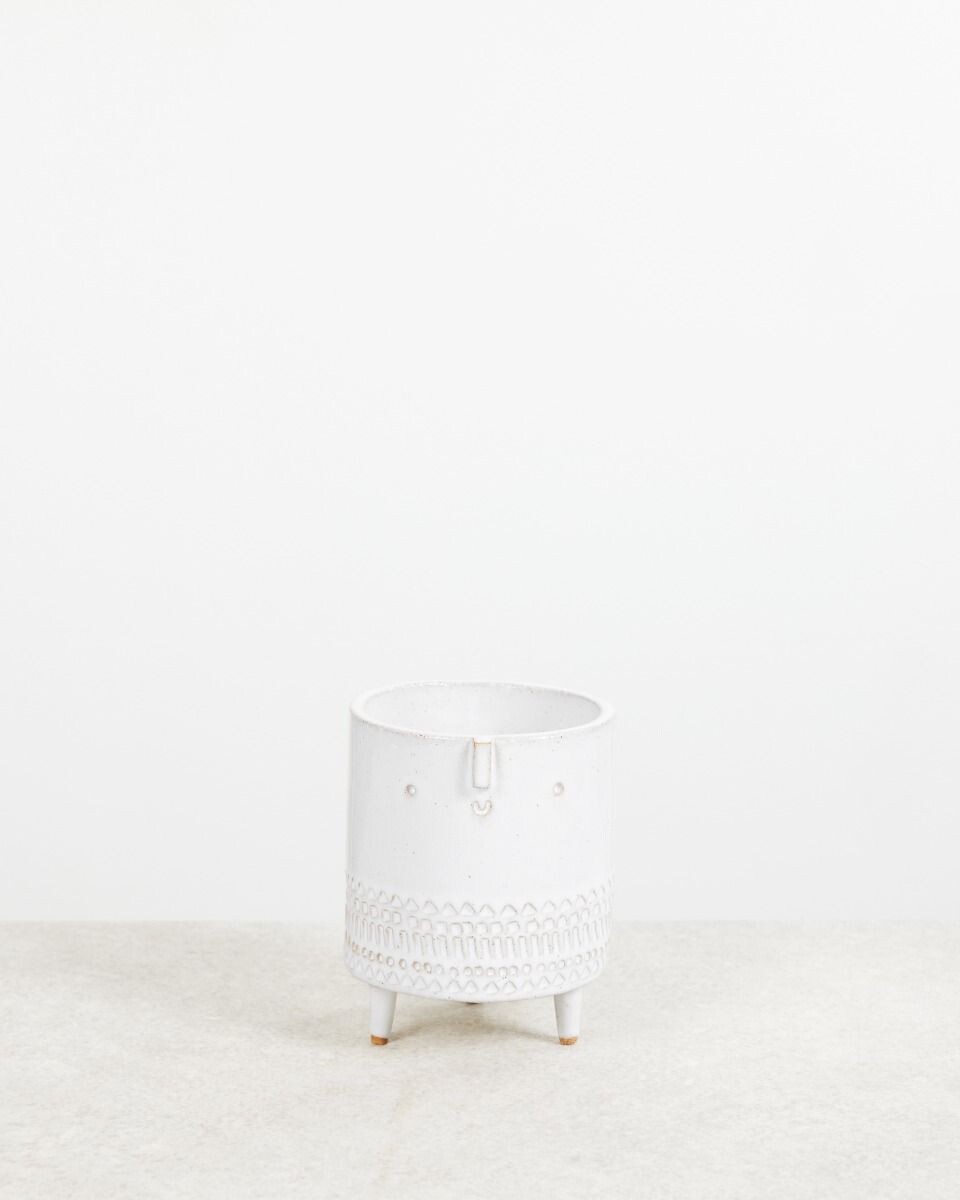 Nora Face Pot Céramique