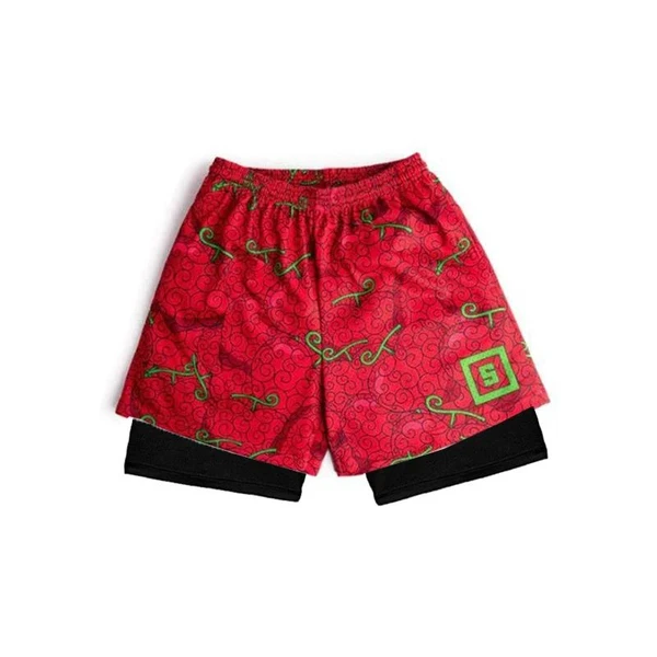 One Piece Gym Shorts Quick Dry Sports Comfortable | One Piece Universe Store