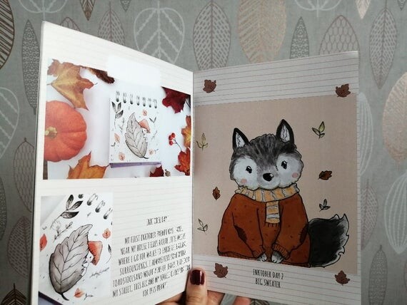 Cuties - Spookies Ink Art Book, Magic, Witches, Cute, Illustration, Halloween, Inktober, Limited Edition, Stickers, Art Prints, Art Zine