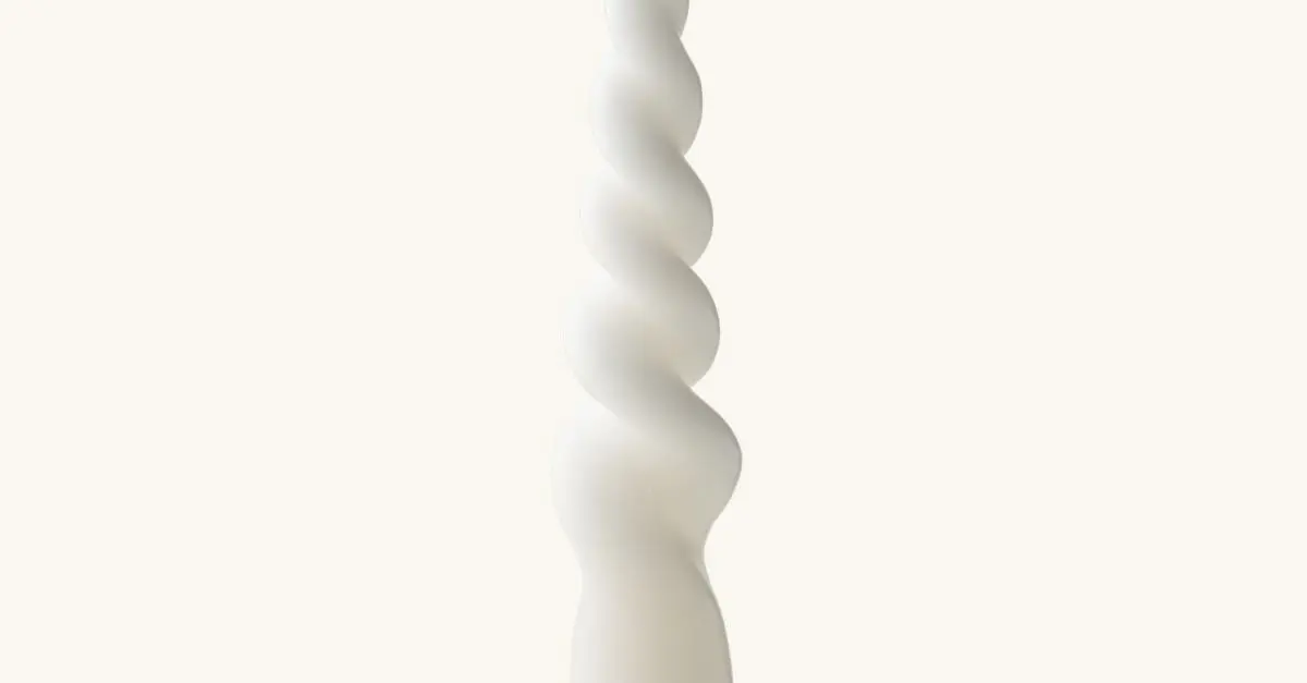 Bougies torsadées 25 cm