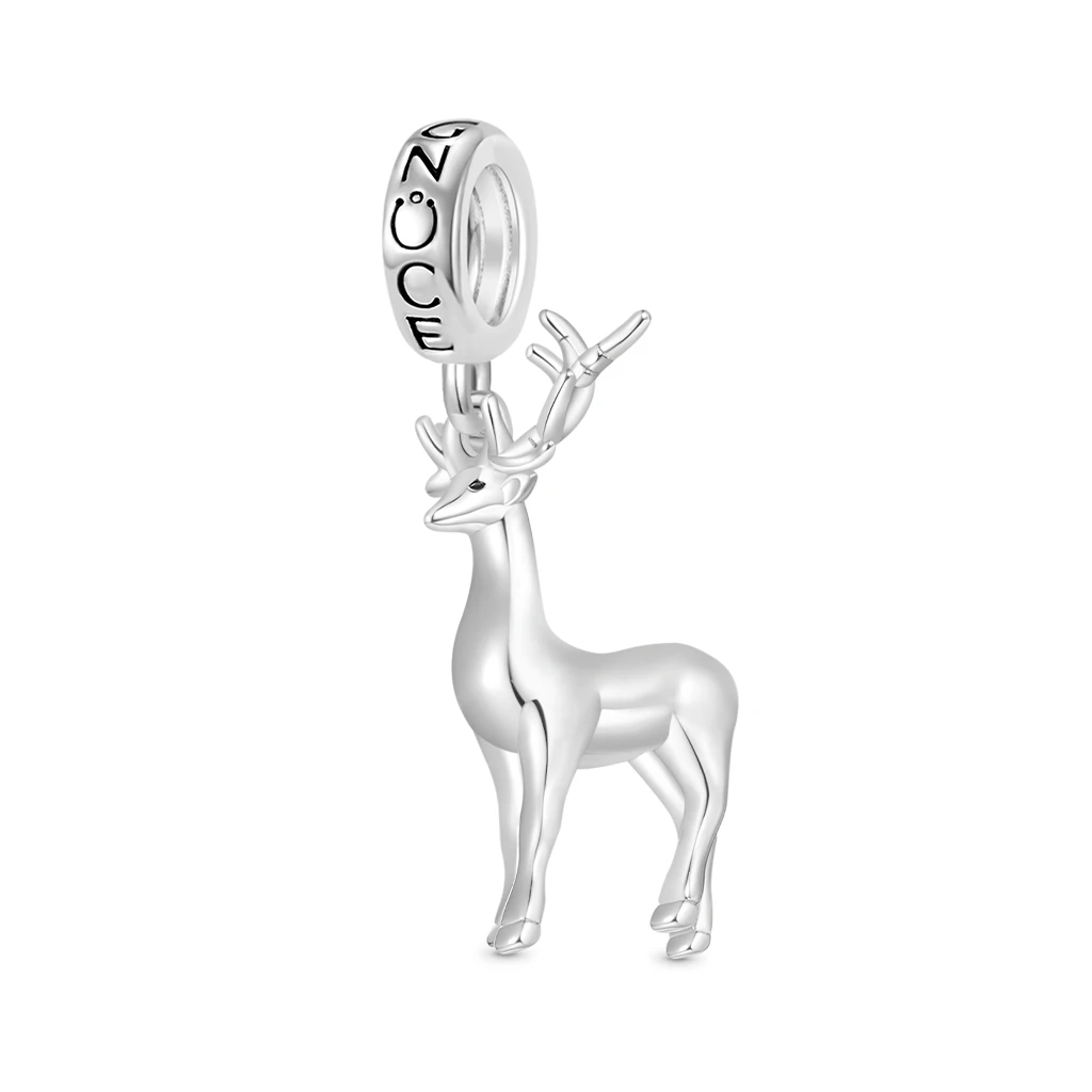 Gnoce German Red Deer Pendant Dangle Charm - Gnoce.com