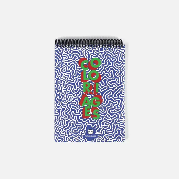 Cahier de coloriages A5 - Papier Tigre