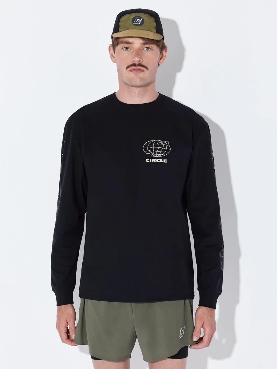 Haut manches longues running technique et durable | Circle