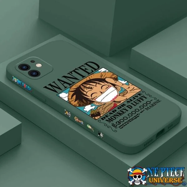 Wanted Zoro And Luffy Phone Cases Silicone TPU - Official One Piece Merch Collection 2024 - One Piece Universe Store