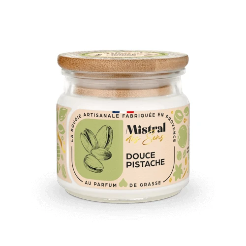 Bougie parfumée Douce Pistache