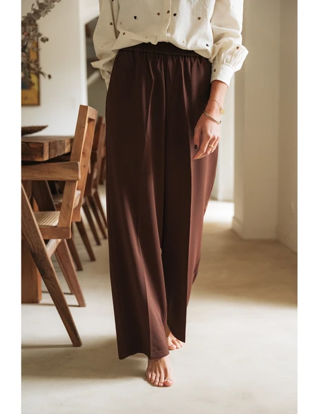 Pantalon Gustave chocolat