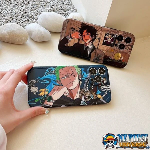 One Piece Zoro And Ace Phone Case - Official One Piece Merch Collection 2024 - One Piece Universe Store