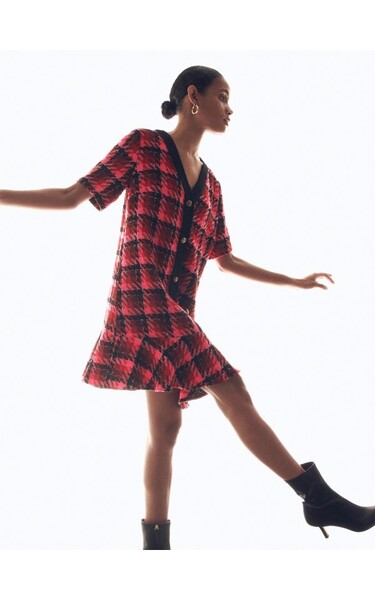 Robe en tweed, RESERVED, 9749O-MLC