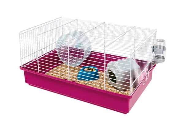 Cage Criceti 9 Blanc  - L.46 x l.29,5 x H.23 cm - Jardiland