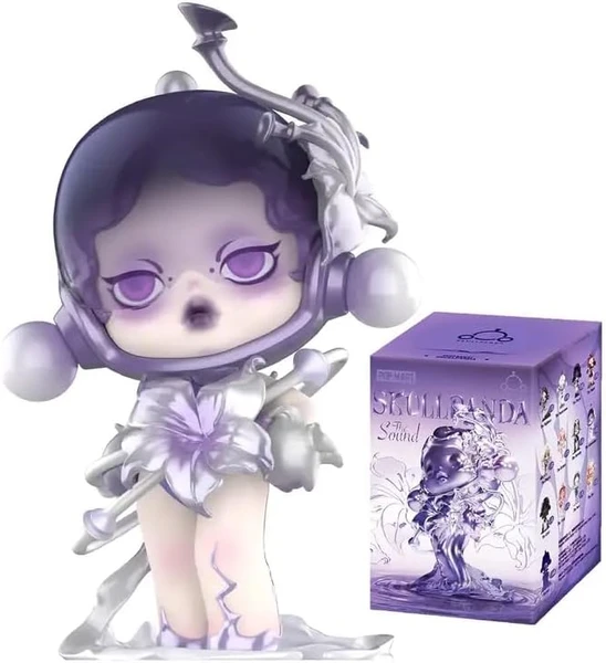 POP MART SKULLPANDA The Sound 1PC Populaires Figurines Aléatoires Figurines