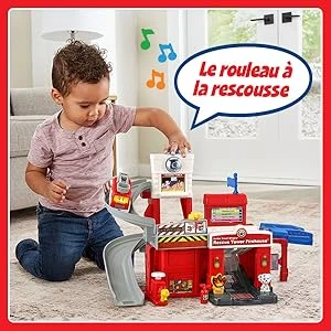 Caserne de pompier interactive Tut tut bolids