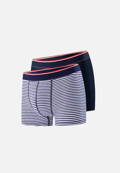 Pack Duo Boxer Marius - Marine Marinière