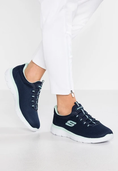 SUMMITS - Baskets basses - navy/aqua