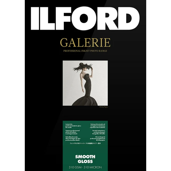 Ilford Galerie Prestige Smooth Gloss Paper A4 - 310gr - 100F