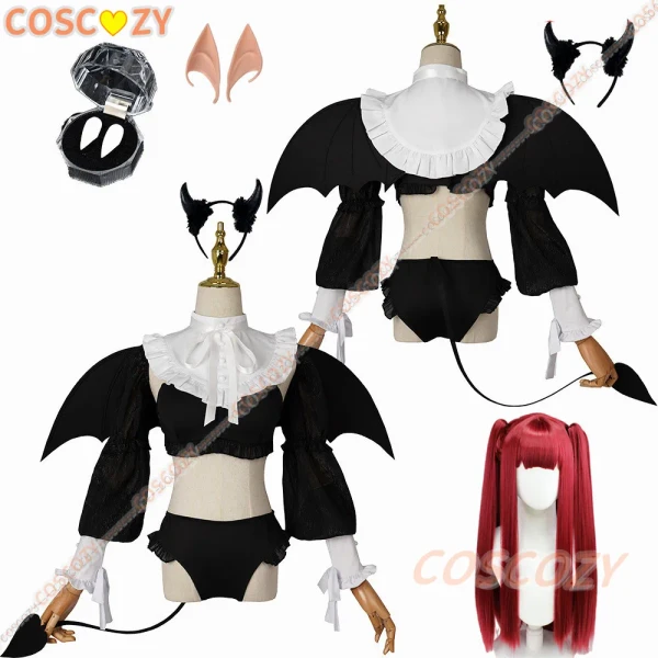 Ensemble de Lingerie Sexy Cosplay, Cosplay, Cosplay, Cosplay, Cosplay, avec ailes, bas pour Halloween - AliExpress 200000532